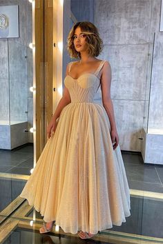 Tea Length Prom Dress, Midi Prom Dress, Night Club Dress, Spaghetti Strap Prom Dress, Sweetheart Prom Dress, Prom Dresses Sleeveless, A Line Prom Dresses, Ball Gowns Prom, Tea Length Dresses