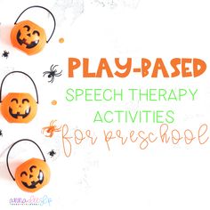 Interactive Speech Therapy Activities, Fall Themed Speech Therapy Activities, Speech Halloween Activities, October Speech Therapy Activities, Fall Speech Therapy Activities Preschool, Pumpkin Speech Therapy Activities, Fall Speech Therapy Activities, Halloween Speech Activities, Developmental Therapy