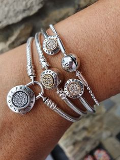 Chunky Silver Jewellery, Jewel Wedding, Arm Jewelry, Pandora Beads, Chunky Jewelry, Pandora Style