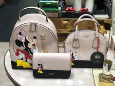 Shopping Orlando, Ladies Purses Handbags Style, Miki Mouse, Kate Spade Store, Minnie Mouse Bag, Disney Purses, Disney Tote Bags, Kate Spade Minnie Mouse, Kate Spade Disney