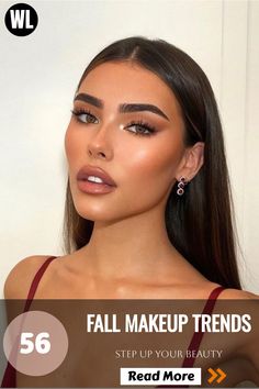 Glowing super dewy makeup trend perfect for fall