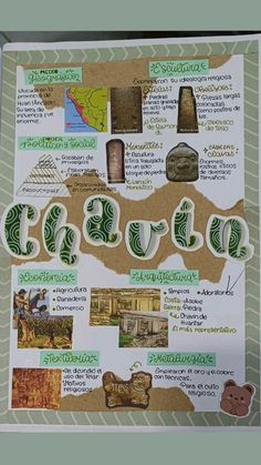 a poster with words and pictures on it that say,'cacopo '