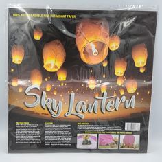 an advertisement for the sky lantern festival