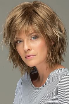 Messy Look, Wig Outlet, Best Wig Outlet, Choppy Layers, Choppy Hair, Short Hair With Layers