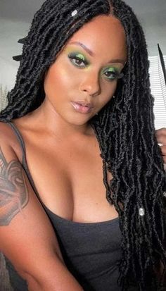 Bobbi Boss Nu Locs Crochet Braid Hairstyles, Moisturizing Hair Oil, Ponytail Bun, Hair Lotion, Crochet Braid, Crochet Braids Hairstyles, African Braids Hairstyles, Braiding Hair