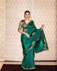 April 2024 Raw Mango Sarees, Exclusive Saree Blouse Designs, Bangladeshi Bride, Aditi Rao Hydari, Zari Saree, Aditi Rao