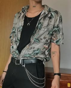 Types Of Male Fashion Styles, Aethstetic Clothes Men, Trendy Masculine Outfits, Aesthetic Clothes Men Summer, Nonbinary Masc Aesthetic, Nonbinary Date Outfit, Beartooth Concert Outfit, Casual Outfits Nonbinary, Eboy Aesthetic Outfits Men Summer