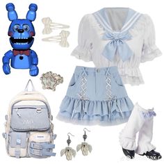 Sun And Moon Fnaf Inspired Outfits, Outfit Bord, Ballora Fnaf