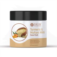 PRICES MAY VARY. Introducing the Skin Elements Turmeric (Haldi) and Multani Mitti Face ( Fullers Earth ) Pack that brightens, and repairs blemished skin. This Ubtan face pack is a must in your daily skincare routine as it goes deep inside the skin to revitalize and heal for a healthy and glowing face Turmeric (Haldi): Turmeric has been used in Ayurveda. It helps promote clear and healthy skin. An antioxidant that gives the skin a golden glow. Multani Mitti (Fuller’s Earth): Multani Mitti has bee Multani Mitti Face Pack, Turmeric Face Pack, Natural Face Pack, Fullers Earth, Multani Mitti, Lighten Scars, Daily Skincare Routine, Face Pack, Glowing Face