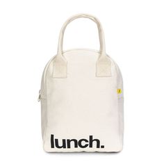 Zipper Lunch - 'Lunch' Natural Cheap Yellow Lunch Bag For School, Practical Lunch Bag With Zipper Closure, Back To School White Bag With Zipper Pouch, Functional Everyday Lunch Bag Backpack, Functional Lunch Bag With Zipper For Daily Use, Functional Lunch Bag For Daily Use With Zipper Closure, Functional Lunch Box With Zipper Closure For Daily Use, Back To School Lunch Box With Zipper Closure, Functional Lunch Box With Zipper Closure