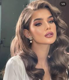 Guest Hair, Hollywood Hair, Long Hair Wedding Styles, Prom Hairstyles For Long Hair, Glam Hair, Wedding Hair Inspiration, Voluminous Hair, Hairdo For Long Hair