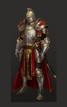 Knight In Armor, Plate Armor, Illustration Fantasy, Knight Art, Knight Armor, Medieval Knight