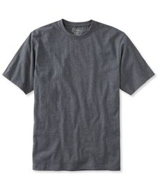 Made of soft cotton that resists wrinkles, stains, shrinking, fading and pilling, our resilient tee keeps its shape wash after wash. Traditional Fit: Relaxed through the chest, sleeve and waist. 100% jersey-knit cotton. Double ring-spun fabric fights shrinkage, stains, wrinkles, fading and pilling. Built for comfort, the fabric gets even softer the more you wash and dry it. Machine wash and dry. Comfortable enough for everyday wear. Durable double-needle stitching. Soft jersey-knit taping on nec Men's Shirts, Casual Clothing, Printing Labels, Outdoor Apparel, Ll Bean, L L Bean, Mens Tees, Workout Shorts, Cotton Shirt