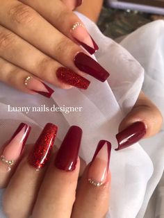 Gold Nails Prom, Rose Gold Nails Acrylic, Nails Designer, Classy Nail Designs, Rose Gold Nails, Nail Art Designs Diy, Coffin Nails Long, Elegant Nails