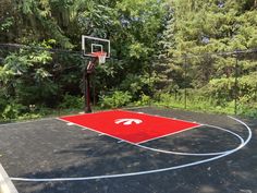 Basketball court Backyard Basketball, Custom Basketball, Ontario Canada, Penthouse, Ontario