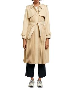 Trench Beige, 2020 Fashion Trends, Casual Tie, Pretty Blouses, Street Style Inspiration, Trench Coats Women, Blazer Jacket, Fashion Clothes Women, Coats For Women