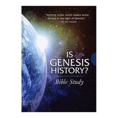 a book with the title is genesis history?