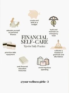 the financial self - care tips for daily practice