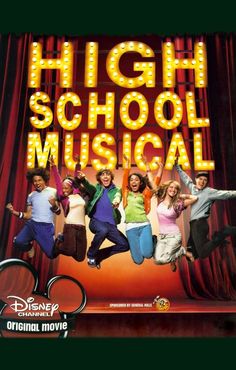 the poster for high school musical