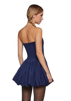 This strapless mini dress has a bodice that has structured boning, a bubble skirt hem,and a back zipper closure. Last Friday Night, Corset Mini Dress, Bubble Hem, Last Friday, Bubble Skirt, Strapless Mini Dress, Trendy Fashion Women, Corset Dress, Dolls Kill