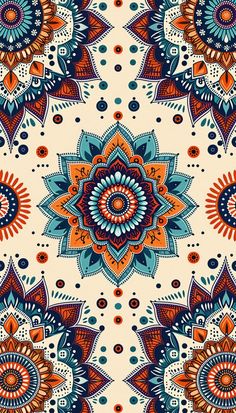 Boho Mandala Pattern Art: Free Printable Design