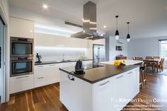 the kitchen is clean and ready for us to use in its new owner's home