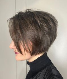 Bob Haircut Shoulder Length, Haircut Shoulder Length, Haircut Shoulder, Long Pixie Bob, Short Pixie Bob, Messy Haircut