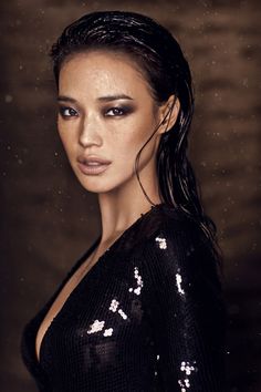 PERFECTION Bronze Smokey Eye, Shu Qi, Wedding Makeup For Brown Eyes, Beauty Make-up, Asian Eyes, Beauty Shots, Long Black Hair, Editorial Makeup, Asian Makeup