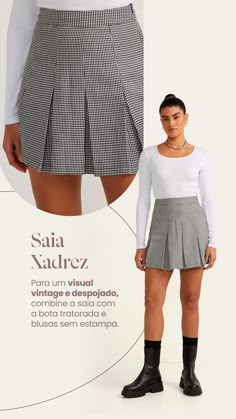 As mini saias são uma trend atemporal, mas que voltaram com tudo nos últimos dias, por isso separamos alguns modelos que não podem faltar no seu guarda-roupa. Confira e inspire-se! This Or That Fashion, Fashion Newsletter, Editorial Layout, Most Wanted, Editorial Fashion, Mini Skirts, Monogram, Clothes