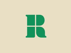 Letter R Logo / Green Logo / Flat Logo / Education Logo / University Roehampton... Logo Education, Professional Aesthetic, Examples Of Logos, Flat Logo, University Logo, Neutral Background, Green Logo, Graphic Inspiration