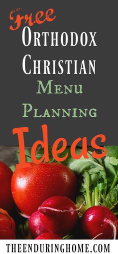 Menu Planning Ideas, Christian Food, Fasting Ideas, Serbian Christmas, Orthodox Family