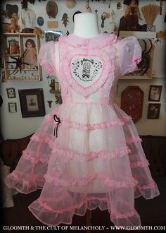 Bubblegum Dress, Pink Babydoll Dress, Flag Dress, Dolly Dress, Pink Babydoll, Frilly Dresses, The Cult, Organza Fabric, Dress Purchase