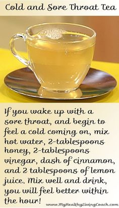 Throat Tea, Sore Throat Tea, Tea Remedies