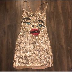 Desperate To Find This Gold Sequin Betsey Johnson Marilyn Dress Size 4 Or 6! Any Help Would Be Greatly Appreciated!!!! Know Anyone Who Has It? Please Let Them Know! Marilyn Dress, Betsey Johnson Dresses, Gold Sequin, Sequin Dress, Betsey Johnson, Flapper Dress, Sequin, Wedding Dresses, Size 4