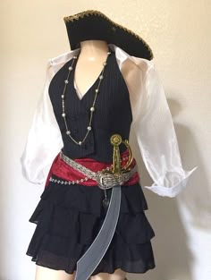 Pirate Outfit Women, Wench Costume, Captain Costume