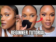 MAKEUP FOR BEGINNERS 2024 | Extremely Detailed! - YouTube Formal Makeup For Beginners, Cheap Good Quality Makeup, Makeup Order For Beginners, How To Apply Makeup For Beginners Black, Begginer Makeup Steps, Makeup Tutorials For Black Women, Makeup For Beginners Tutorial, Begginer Make Up Tutorial Natural, Beginner Make Up Tutorial