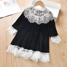 Toddler Kids Girls' Long Sleeved Lace Patchwork Gold Velvet Dress Wholesale Childrens Clothing Distributors – PrettyKid Toddler Girl Christmas Outfits, Fall Toddler Outfits, Gold Velvet Dress, Winter Warm Outfits, Toddler Christmas Outfit, Red Christmas Dress, Long Sleeve Velvet Dress, Girls Christmas Outfits, Stitching Dresses