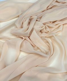 Beige Chiffon Fabric By The Yard, Beige Neutral Sheer Chiffon Fabric for Chuppah, Drapes, Bridal Dress, Wedding Table Runner, Decor. Draping Fabric. Chiffon is a light, see-through fabric that flows nicely. Machine washable, chiffon fabric has a beautiful flowing drape and a soft touch. Thin and lightweight, insert a lining as it is sheer. It's often used for apparel, fashion, dance wear, scarves, costumes, wedding and baby shower decor, maxi dresses, gowns, backdrops, wedding table runners and Chiffon Fabric Texture, Fabrics Aesthetic, Textile Moodboard, Chiffon Maxi Dress Summer, Fabrics Texture, Dress Table, Backdrops Wedding, Castle Combe, Draping Fabric