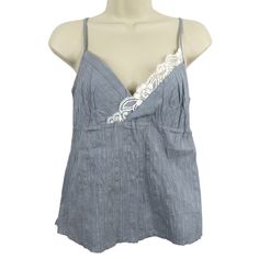 Joie Women's Small, S Style318-2051 Morning Sun Tank Top *See Photos For Fabric Content And Washing Instructions Pit To Pit: 14.75" Length: 17.25" From Top Of Bust *Measurements Are Approximate, Taken With Item Laying Flat Condition: Smoke Free Home, New- With Tags Please Review All Photos Closely As These Will Be The Best Description Of The Item. Thank You For Shopping! Black Tank Top Women, Lace Up Tank Top, Red Tank Tops, Morning Sun, Round Neck Tops, Striped Tank Top, 2000s Fashion, Distressed Black Jeans, Be The Best