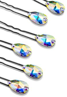 Candra Drop Crystal Hair Pins CX355S|Dancesport Fashion@ DanceShopper.com Latin Ballroom Hairstyles, Latin Jewelry, Ballroom Makeup, Ballroom Dances, Ballroom Hairstyles, Ballroom Dance Hair, Create Board