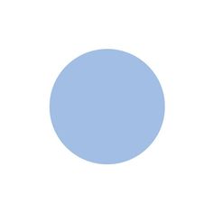 a blue circle on a white background