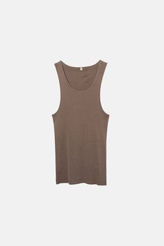 Shop Aged brown rib MALIBU TANK by Elwood online – Elwood Clothing Elwood Clothing, Long Length, Personal Style, Organic Cotton, My Style, Clothes, Color