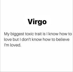 the words virgo are written in black and white