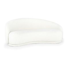 an oval shaped pillow on a white background