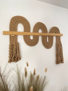 Rope Art Modern Boho Wall Rope Home Decoration Rope Fringles Minimalist Art Home Decor Home Natural Designs Element Natural Jute Sisal Rope - Etsy Rope Wall Decor, Jute Wall Art, Boho Farmhouse Living Room, Diy Textured Wall, Diy Textured Wall Art, Rope Wall, Rope Projects, Wall Art Diy Paint, Boho Crafts