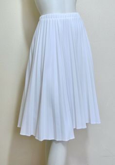 Vintage 70s Sarah K Petites White Fan Pleated Skirt S M White Pleated Skirt Outfit, White Fan, Pleated Skirt Outfit, White Pleated Skirt, White Vans, Skirt Outfits, Vintage 70s, Vintage Clothing, Pleated Skirt