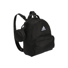 Keep your valuables tucked safely away in the stylish storage of this adidas Must Have Mini Backpack. FEATURES Multiple pockets give you plenty of storage space Adjustable shoulder straps to wear at the length that works for you Zippered pouch to keep your essentials closeDETAILS 8.5" x 4.25" x 10.5" Nylon Product weight: .78 lbs. Zipper closure Hand wash Imported Size: One Size. Color: Black White. Gender: female. Age Group: adult. Adidas Logo Nylon Bags For Outdoor Activities, Adidas Logo Backpack For Outdoor Activities, Sporty Adidas Backpack For Outdoor Activities, Adidas Logo Backpack For Travel And Back To School, Sporty Adidas Logo Bags For Back To School, Adidas Logo Backpack For Travel And School, Adidas Backpack With Zipper For Outdoor Activities, Adidas Logo Backpack For Everyday Use, Black Adidas Bags For Outdoor Activities