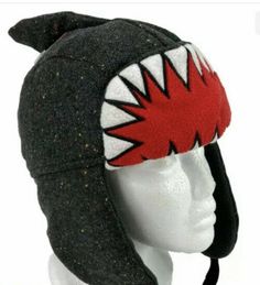 NEW Shark Fashion Trapper Hat - Gray - Cat & Jack One Size Youth - Baby Shark. Box d1 Baby Shark Box, Scene Hat, Shark Items, Shark Fashion, Shark Clothes, Shark Accessories, Shark Stuff, Del Core, Shark Hat