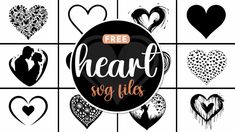 the free heart sog files for valentine's day are available in several different styles