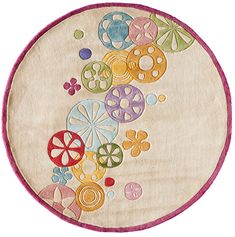 Momeni Lil Mo Hipster LMT-8 Ivory Area Rug Close up Hipster Decor, Momeni Rugs, Kids Area Rugs, Round Area Rugs, Ivory Rug, Hand Tufted Rugs, Cotton Rug, Accent Rugs, White Area Rug